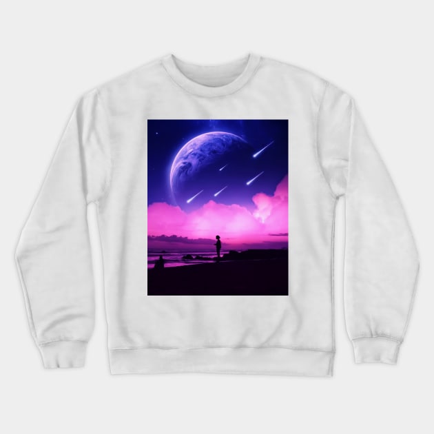 Silhouette dreams Crewneck Sweatshirt by Ritvik Takkar